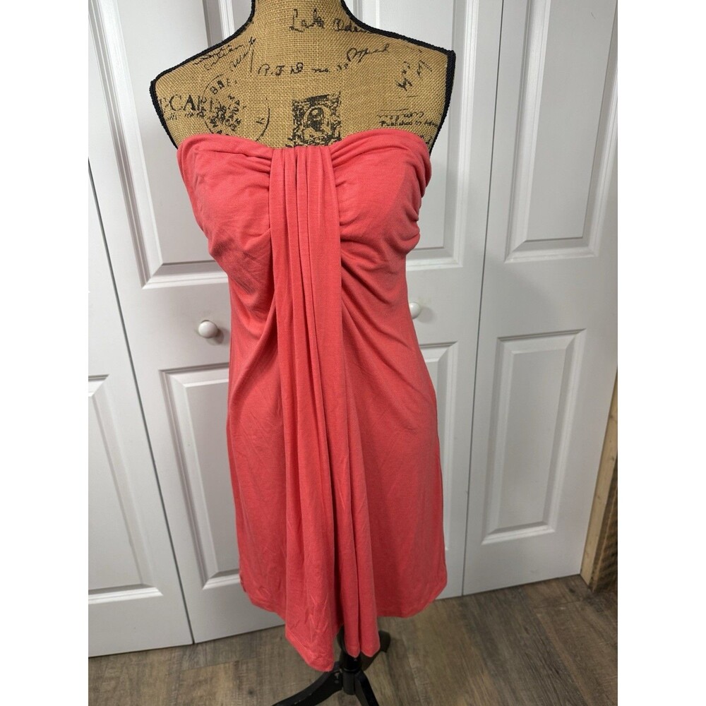 Porto Cruz Sleevless Dress Coral Red XL